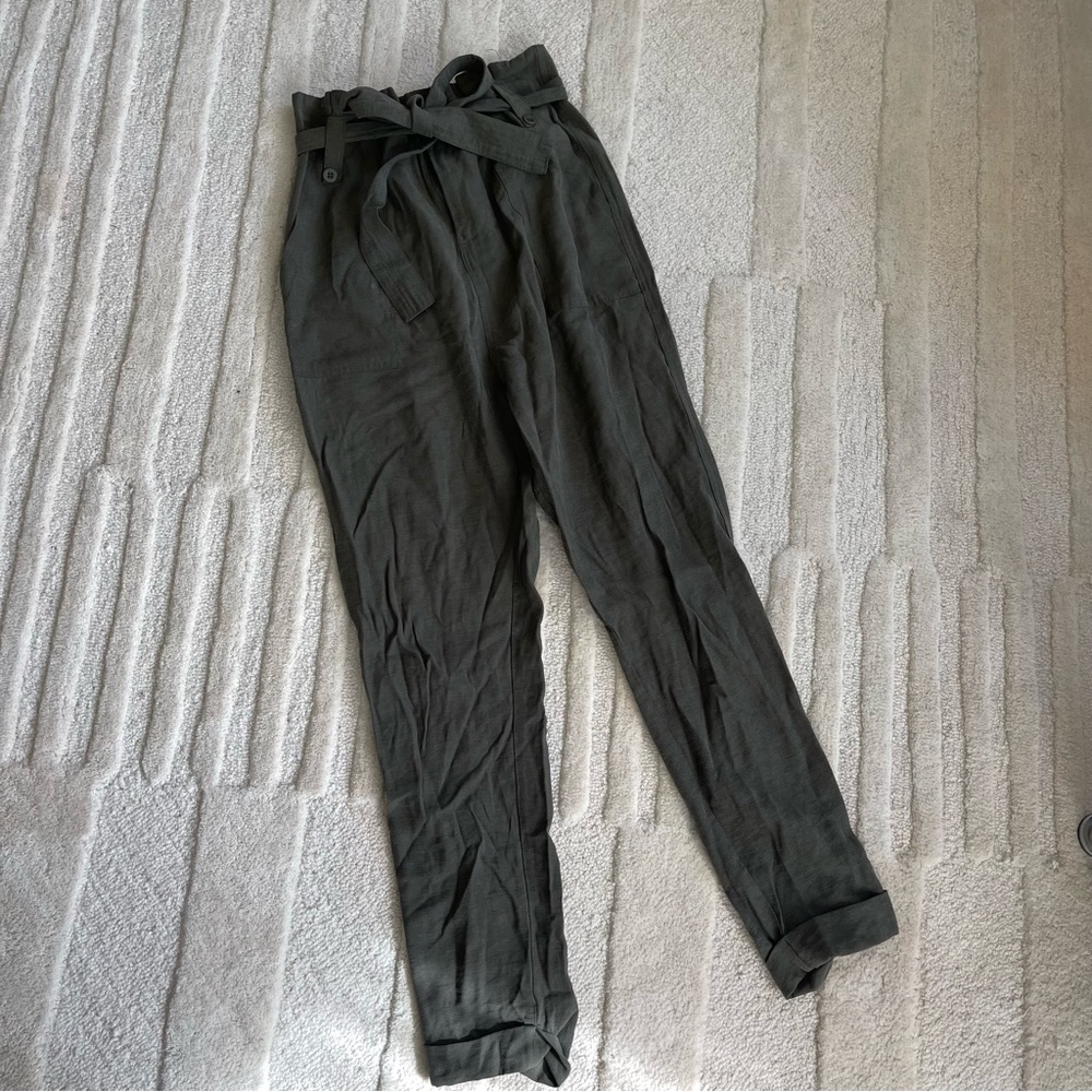 Sz Small Olivacious belted trouser